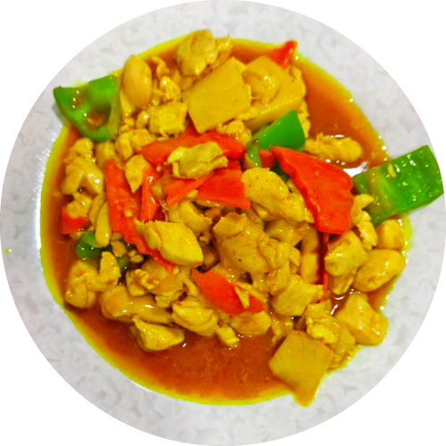 12.Pollo con curry