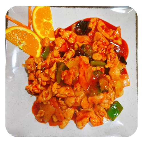 Pollo curry picante tallandia