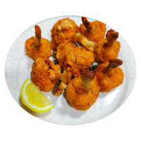 Bolitas de pollo fritas