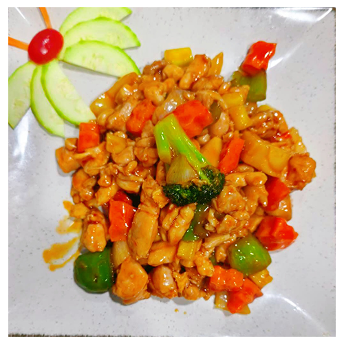 Pollo con estillo GON-BAO