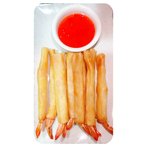 Langostinos fritos